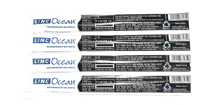 Ocean Gel Pen Refill Black