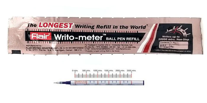 Writo-Meter Ball Pen Refill Blue