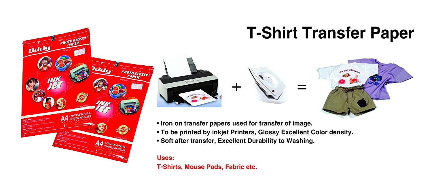 Iron On T-shirt Transfer Paper