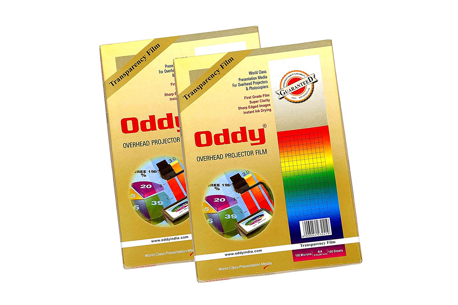 Oddy Clear Transparent Polyster Film 100 Micron Interleaved 9x14