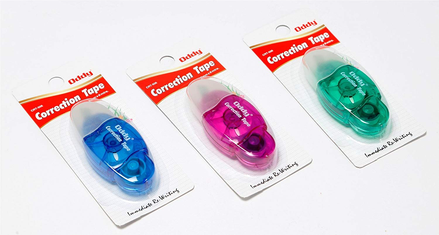 High Quality Correction Tape 5mm X 6 Mtrs.