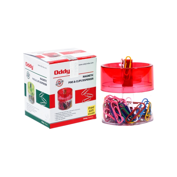 Oddy Magnetic Pins & Clips Dispenser