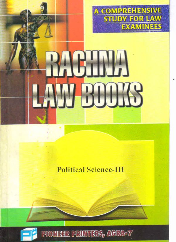 Law Books Political Science-III in English