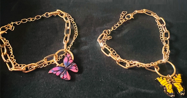 The fashion butterfly bracelet