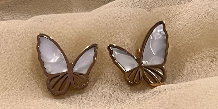 Butterfly studs Earring