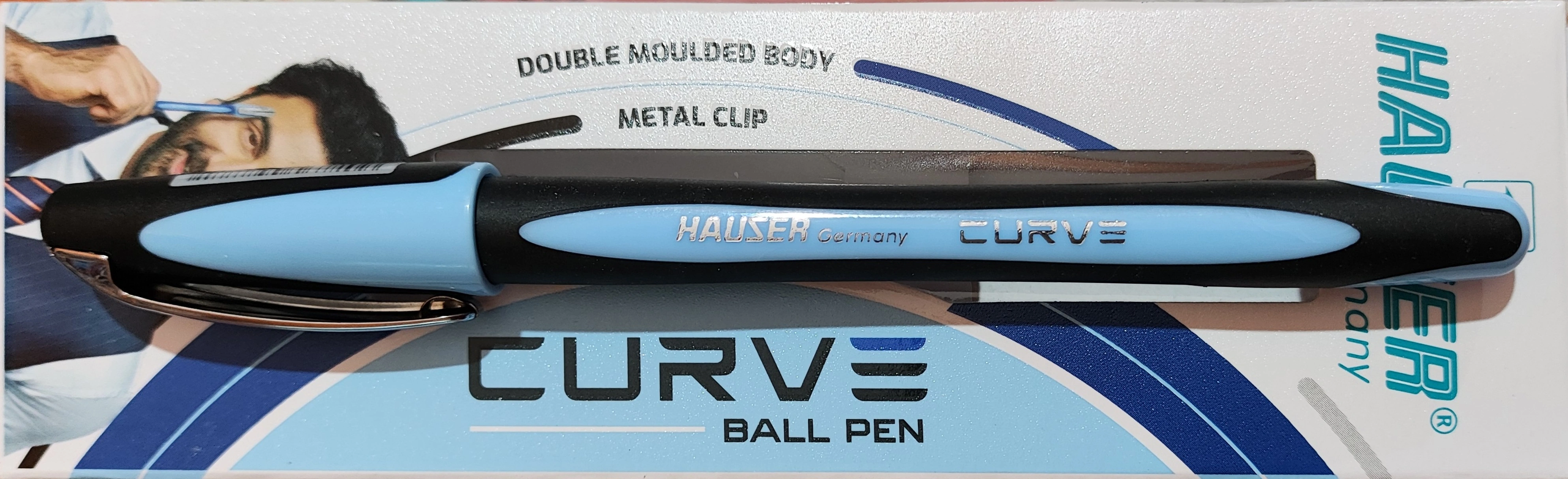 Curve Ball Pen Black Detail