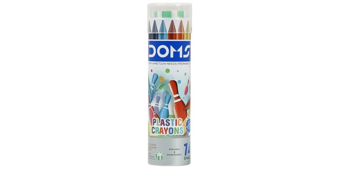 Plastic Crayons (14 Shades with 1N Eraser Free)