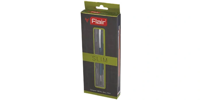Slim Metal Ball Pen Blue