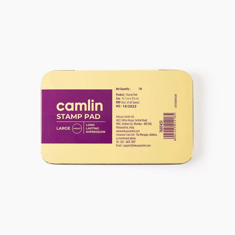 Stamp Pad Violet Large Detail
