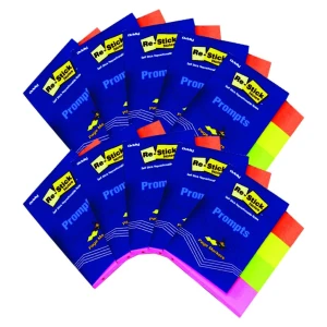 Re-stick Page Marker (Set Of 4 Colors) 1x3 Inch Detail