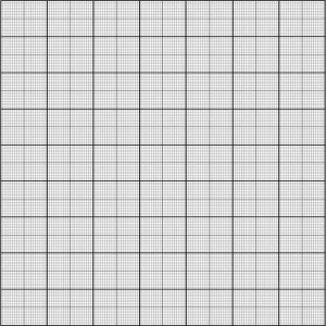 A4 Graph Paper 1mm Square