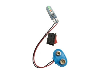 9V RGB Flasher Light Detail