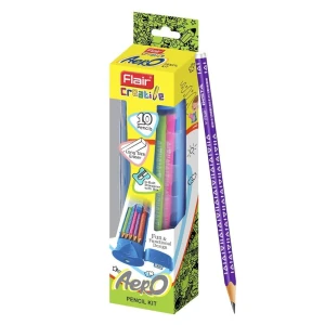 Aero Pencil Kit (Set of 12 Multicolor) Detail