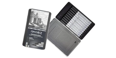 Amariz Professional Pigment Liners & Marker Pens Set of 10