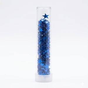 Blue Star-Shaped Glitter