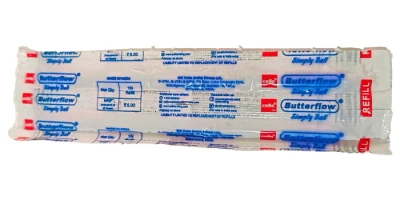 Butterflow Simply Ball Pen Refill Black Detail