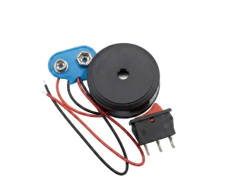 Buzzer, Snap Connector with Switch Detail