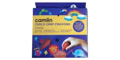 Child Grip Crayons 5 Shades