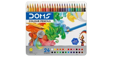 Colour Pencil 24 Assorted Shades (Super Soft)