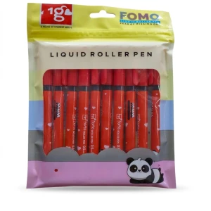 Fomo Liquid Roller Pen Red Detail
