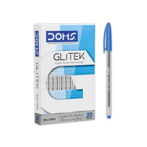 Glitek 0.6mm Ball Pen Blue