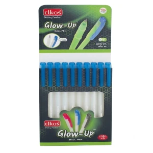 Glow Up Ball Pen Blue Detail