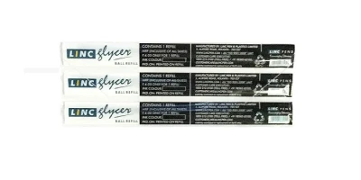 Glycer Ball Pen Black Refill Detail