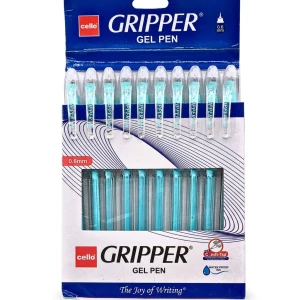 Gripper Gel Pen Blue Detail