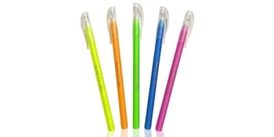 Icy Gel Ball Pen Blue Detail