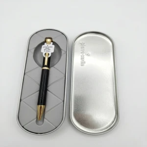 Jewel Black Chrome Ball Pen