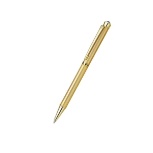 Jewel Satin Gold Ball Pen Detail