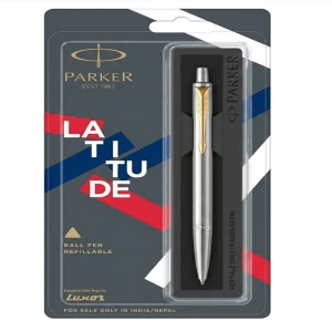 Latitude Stainless Steel Ball Pen Detail