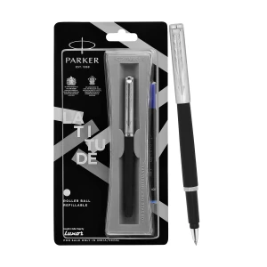 Latitude Stainless Steel Chrome Trim Ball Pen