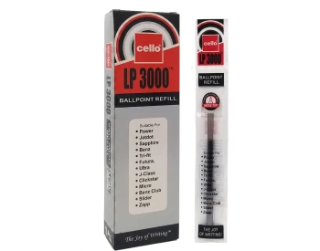 LP 3000 Ball Pen Refills Black