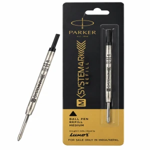 M Systemark Ball Pen Refill Medium Blue