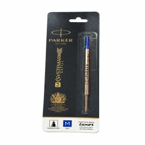 M Systemark Ballpoint Pen Refill Medium Blue