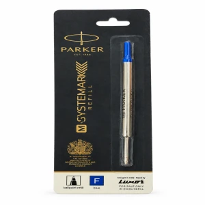 M Systemark Ballpoint Pen Refill Blue- Fine Detail