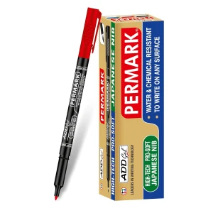 Permark Marker Pen Red Detail