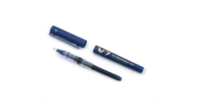 Pilot V7 Cartridge System Blue Pen Detail