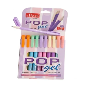 Pop Gel Black Pen pack of 10 Detail