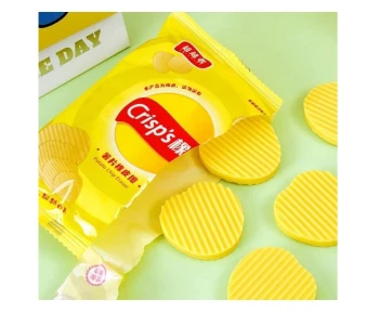 Potato Crip's Eraser 4 pcs Detail