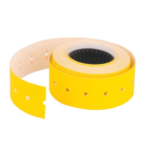 Price Label Roll Yellow (1 Roll - 600 Labels) Detail
