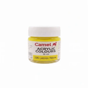 Acrylic Colour 236 Lemon Yellow -15ml Detail