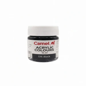 Acrylic Colours 15 ml - 016 Black Detail