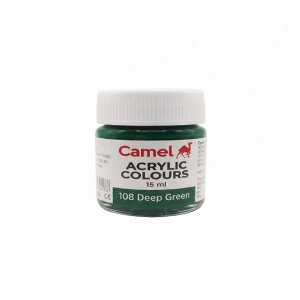 Acrylic Colours 15 ml - 108 Deep Green Detail