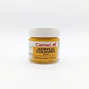 Acrylic Colours 15 ml - 173 Golden Yellow Detail