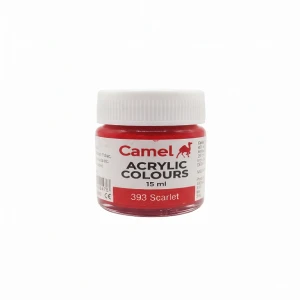 Acrylic Colours 15 ml - 393 Scarlet Detail