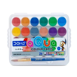 Aqua Colour Cakes 24 Shades