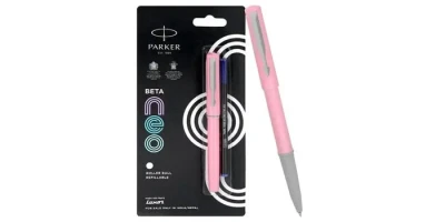 Beta NEO Coated Clip Roller Ball Pen Blue with Refill