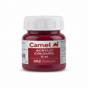 Camel Acrylic Colours 15 ml - 062 Crimson